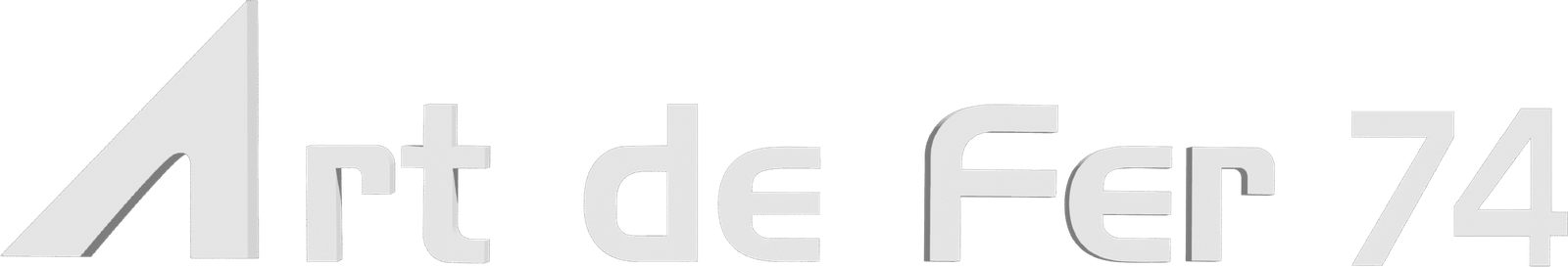Logo de l’entreprise de chaudronnerie Art de Fer 74, spécialisée dans la création sur mesure en acier à Annecy.
